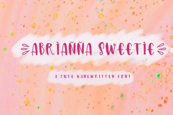 Abrianna Sweetie: A Playful Typeface for Editorial Design