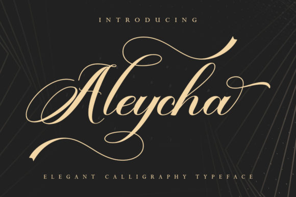Aleycha Font: Elevate Your Handmade Brand with Timeless Script