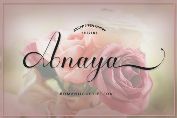 Anaya: A Versatile Handwritten Font for Editorial Design