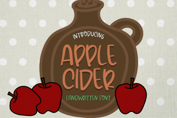 Apple Cider: A Handwritten Typeface for Editorial Warmth