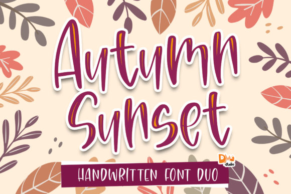 Autumn Sunset: A Versatile Font for Small Business Branding