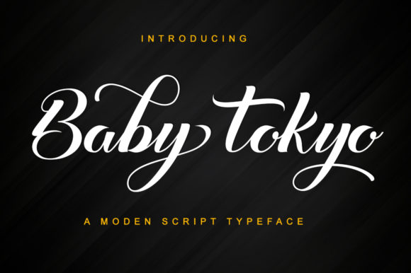 Baby Tokyo: A Handwritten Font for Modern Editorial Design