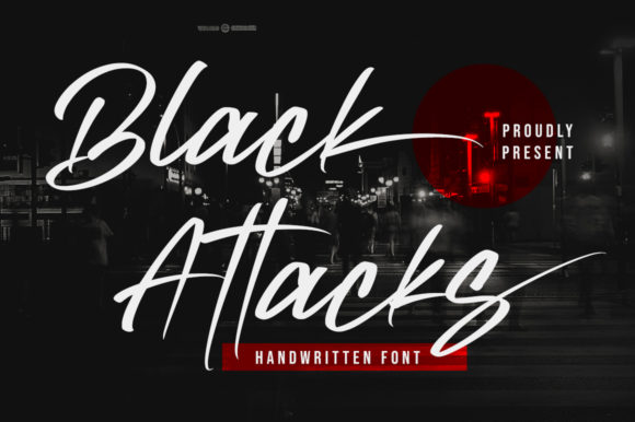 Black Attacks Font: Elevating Web Design with Timeless Script