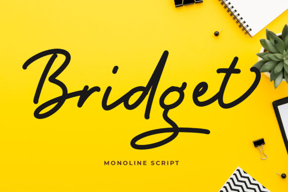 Bridget Font Review: A Script Typeface for Modern Campaigns