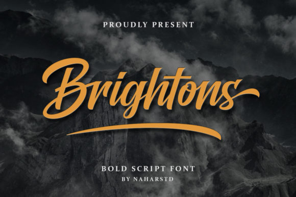 Brightons: A Handwritten Typeface for Modern Web Design