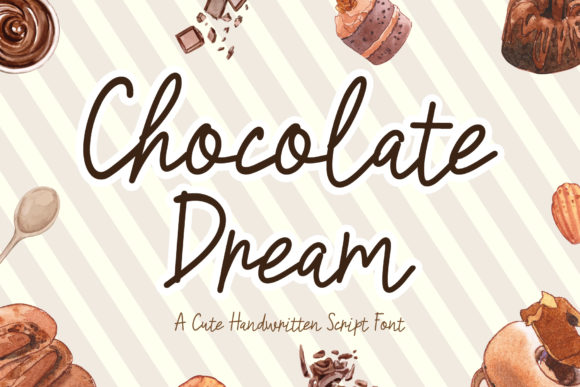 Chocolate Dream Font: A Playful Typeface for Editorial Design