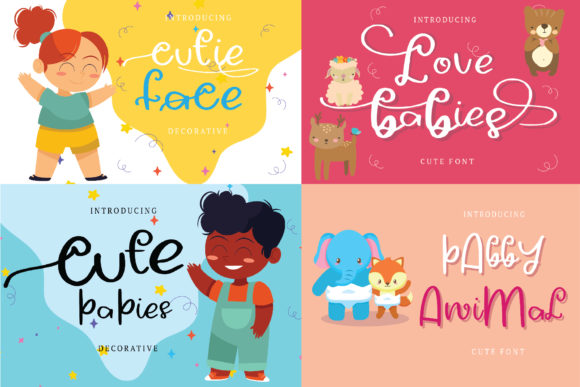 Cutie Face: A Whimsical Font for Handmade Brands