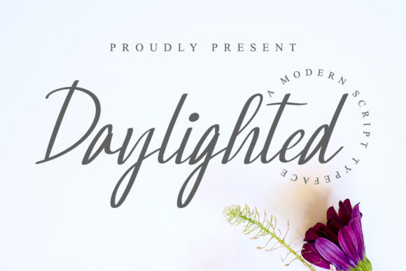 Daylighted: A Flowing Handwritten Font for Makers