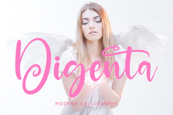 Digenta: The Handwritten Font That Stops the Scroll