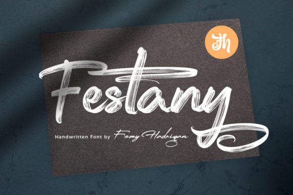 Festany Font Review: A Sweet Handwritten Typeface for Brands