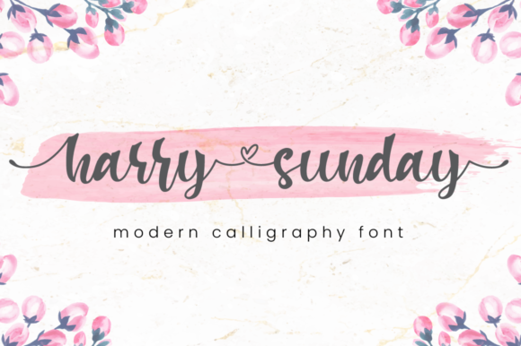 Harry Sunday: A Handwritten Typeface for Modern Web Design