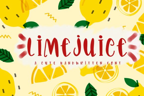 Lime Juice: A Quirky Script Font for Modern Web Design