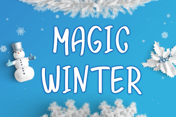 Magic Winter: The Handwritten Font for Scroll-Stopping Designs
