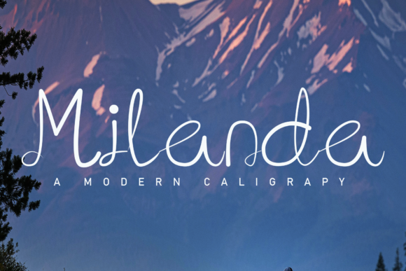 Milanda Font Review: A Delicate Script for Web Design