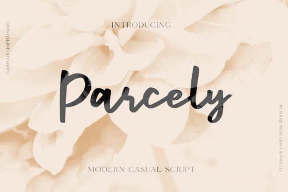 Parcely: The Handwritten Font for Crafters & Sellers