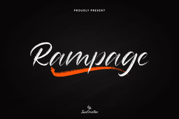 Rampage Font: The Script Typeface for Scroll-Stopping Marketing