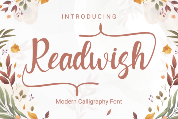 Readwish: A Flowing Script Typeface for Digital Branding