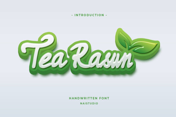 Tea Rasun Font Review: Elevating Campaign Visuals