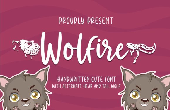 Wolfire: A Joyful Handwritten Font for Editorial Design